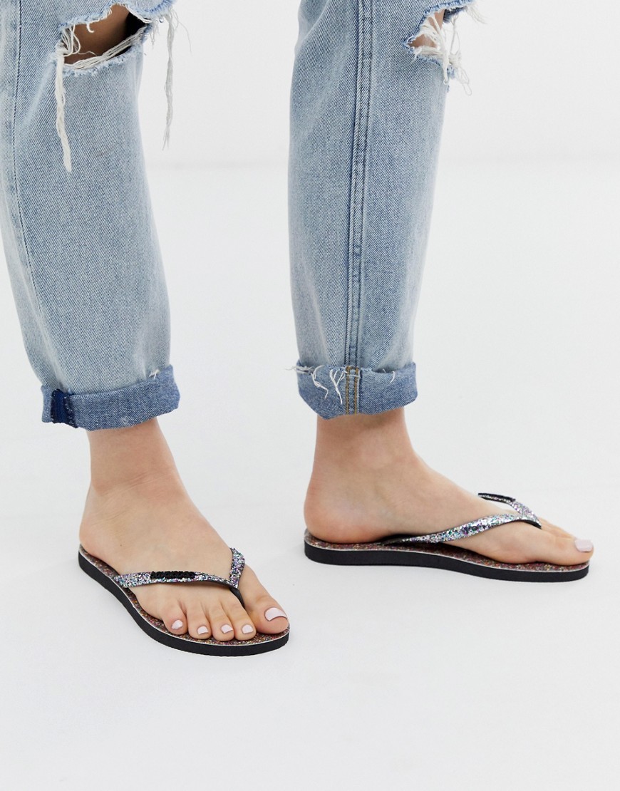 Havaianas Slim Glitter Sandals Multi 