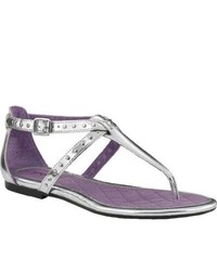 Sperry Top-Sider Summerlin Studded Silver Mirror Metallicstuds Thong Sandals