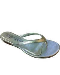 Westbuitti Dy 2 Silver Thong Sandals