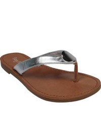 Westbuitti Kendal 01 Silver Thong Sandals