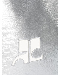 Courreges Courrges Logo Metallic Tote