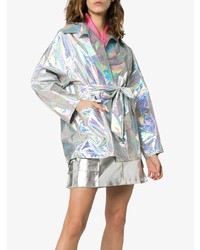 Kassl Hologram Trench Coat