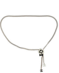 Chanel Camellia Chain Link Waist Belt