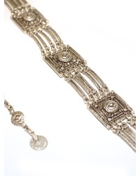 Natalie B Jewelry Knights Dream Belt In Silver
