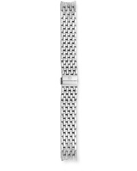 Michele 18mm Serein Diamond Stainless Steel Watch Bracelet