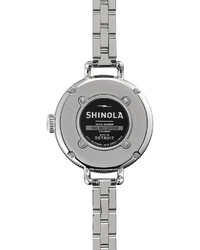 Shinola 34mm Birdy Stainless Steel Watch