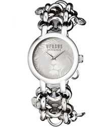 Versus By Versace 36mm Agadir Bracelet Watch Silver