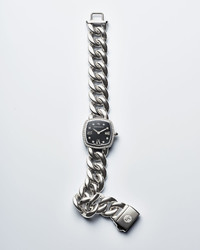 David Yurman Albion 23mm Stainless Steel Curb Chain Watch