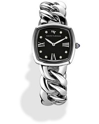 David Yurman Albion Stainless Steel Watch With Diamonds 27mm