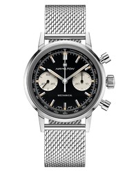 Hamilton American Classic Intra Matic Chronograph Mesh Watch