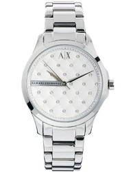 Armani Exchange Lady Hampton Silver Watch Ax5208 Silver