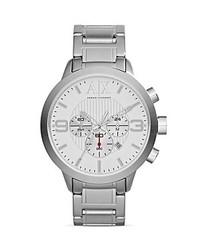 Armani Exchange Round Stainless Steel Watch 49mm
