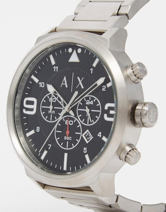 Buy Armani Exchange Men Black Chronograph Watch AX1371_OR - Watches for Men  8837643 | Myntra