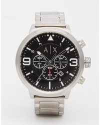 Armani Exchange Atlc Watch In Stainless Steel Ax1369