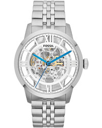 Fossil Automatic Townsman Stainless Steel Bracelet Watch 44mm Me3044