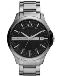 Ax Armani Exchange Stainless Steel 3 Hand Smart Watch