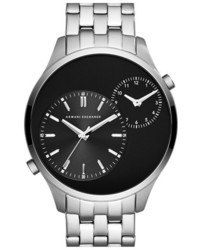 Armani Exchange Ax Dual Time Bracelet Watch 48mm