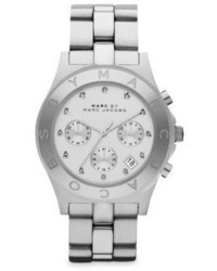 Marc by Marc Jacobs Blade Glitz Stainless Steel Chronograph Bracelet Watch
