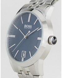 Hugo Boss Boss By Bracelet Strap Watch Cufflink Gift Set 1570047