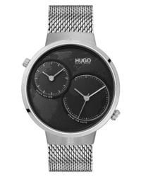 Hugo Boss Dual Time Mesh Strap Watch