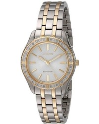 Citizen Em0244 55a Dress Two Tone Stainless Steel Watch