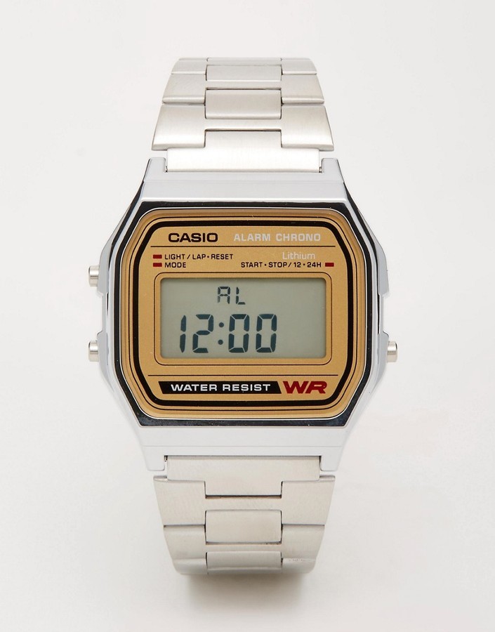 CASIO Classic Retro Digital Watch A158wea 9ef, $35 | Asos | Lookastic