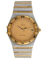 Omega Constellation Two Tone Watch 34mm