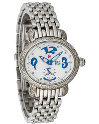 Michele Diamond Csx Blue Watch