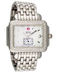 Michele Diamond Deco Watch