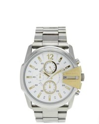 Diesel Classic Silver Dial Chronograph Watch