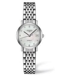 Longines Elegant Automatic Diamond Bracelet Watch
