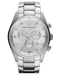 Emporio Armani Round Bracelet Watch Silver