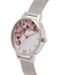 Olivia Burton Enchanted Mesh Strap Watch 30mm