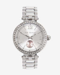 Ted Baker Evie Embellished Round Face Watch