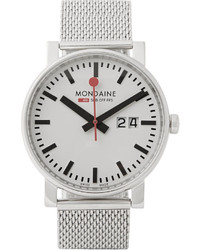 Mondaine Evo Big Date Stainless Steel Watch