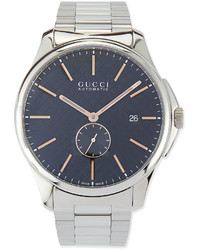 Gucci G Timeless Large Stainless Steel Automatic Watch