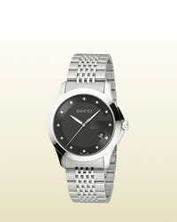 Gucci G Timeless Medium Stainless Steel Watch