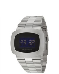 Hamilton Pulsomatic Stainless Steel Digital Watch