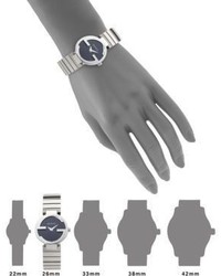Gucci Interlocking Stainless Steel Bracelet Watchblack