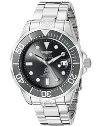Invicta 16037syb Pro Diver Analog Display Quartz Silver Watch
