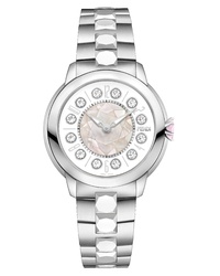 Fendi Ishine Rotating Semiprecious Stone Bracelet Watch