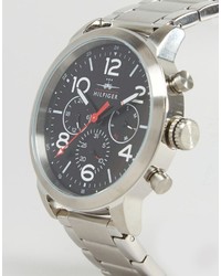 Tommy Hilfiger Jake Chronograph Bracelet Watch In Silver 1791234