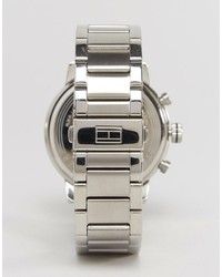 Tommy Hilfiger Jake Chronograph Bracelet Watch In Silver 1791234
