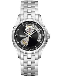 Hamilton Jazzmaster Open Heart Automatic Bracelet Watch 40mm