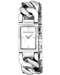 Kenneth Jay Lane Kjlane 5302 Chained Stainless Steel Watch