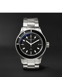 Maurice de Mauriac L2 42mm Stainless Steel Watch Ref No L2 Steel With Stainless Steel Bracelet
