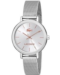 Lacoste 2000884 Nice Stainless Steel Watch With Mesh Bracelet