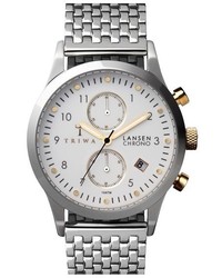 Triwa Lansen Chronograph Bracelet Watch 38mm