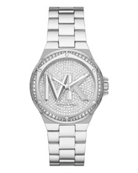 MICHAEL Michael Kors Lennox Logo Pave Bracelet Watch