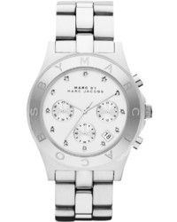 Marc by Marc Jacobs Marc By March Jacobs Watch Chronograph Stainless Steel Bracelet 40mm Mbm3100